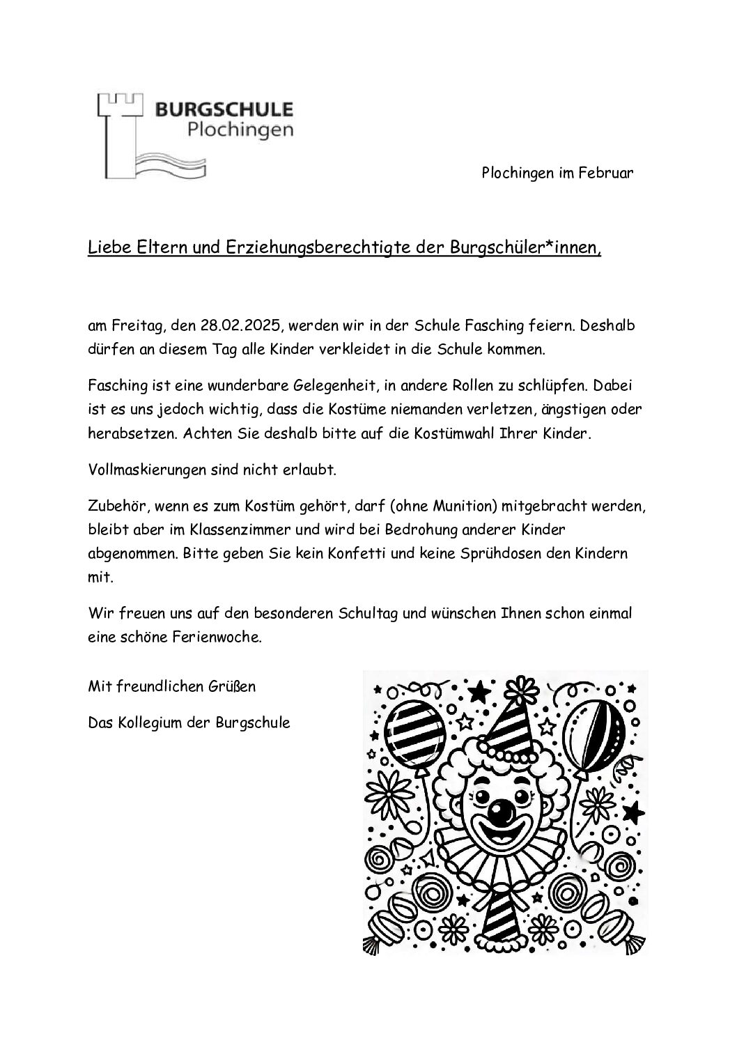 Fasching 2025